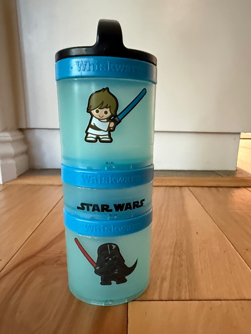 Star Wars Kids Blue Snack Stackable Container - Picture 5 of 7